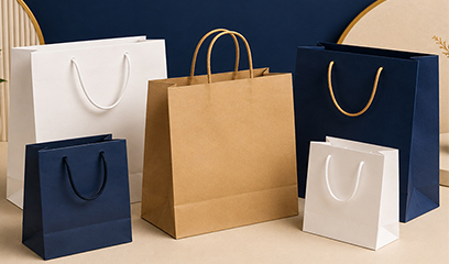 Paper bags by Pratham Packaging